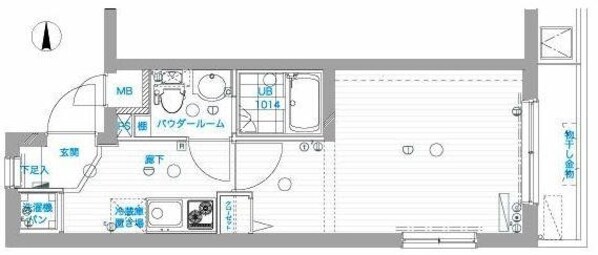 SIN-CITY板橋大山の物件間取画像